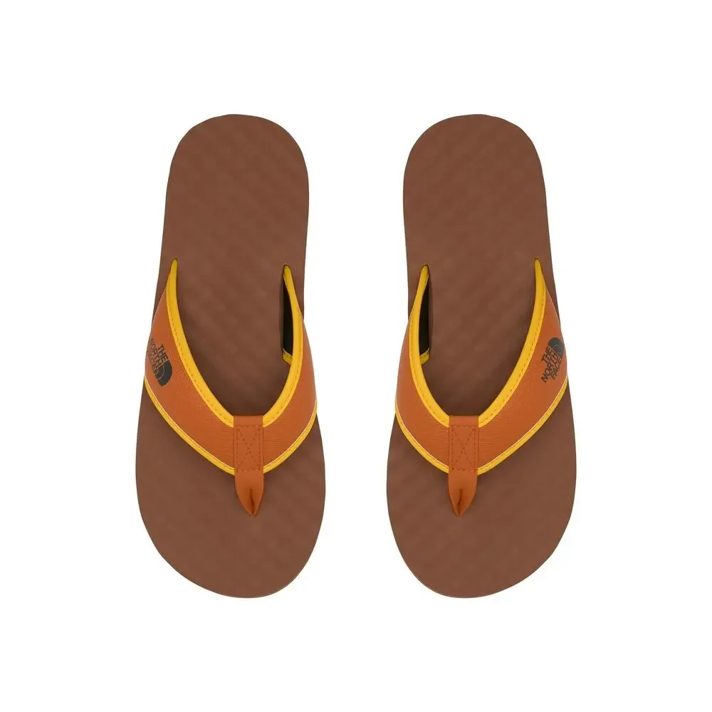 THE NORTH FACE MENS BASE CAMP FLIP-FLOP II, 14, DESERT RUST/STONE BROWN